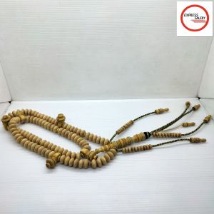 tasbih tijani kayu kemuning gading asli D52