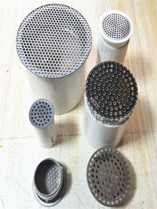 Stainless Steel Drain Cover for Balcony 160PVC Pipe Anti-Clogging Grille Convex Surface Mouse Proof Drainage Net Cover