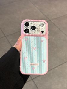 SENBO | Elegant Bow Sturdy Full Protection Ultra Thin Silicone Phone Case for iPhone