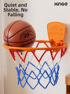 XINGE | Silent Childrens Basketball Hoop Home Use Toys for 3-6 Year Old Boys