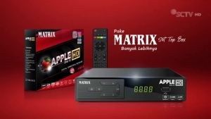 Set Top Box TV MATRIX APPLE DVB T2 Digital