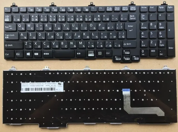 Original Fujitsu Lifebook A572 A573 A574 A743/G Notebook Keyboard
