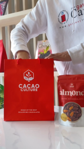 Dark Chocolate Almonds 100g - CACAO CULTURE - Handcrafted Davao Snack