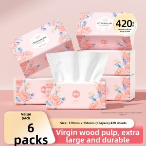 Manhua | Home Use Economical Bulk Pack Facial Tissue