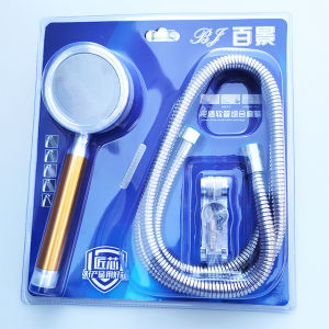 Ready Stock Liangduo Aluminum Shower Head Set High Pressure Water Saving Rainfall Chrome Bathroom Square Spray Handheld Baby Waterfall Tap