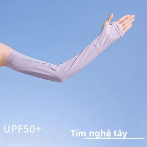 MiiOW | Tay lụa băng chống nắng cho nữ mùa hè 2025 Tay lụa băng chạy bộ đạp xe chống tia UV Tay bảo vệ cánh tay chống nắng Tay lụa băng thể thao mùa hè Tay lụa băng chống nắng cho nữ