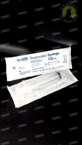 SEMPATI Suntikan Spet Wadah Pakan Lolohan Anakan Piyik Bayi Burung 12 Ml SPET10ML