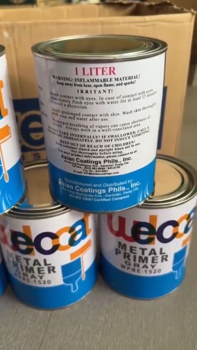 Welcoat Metal Primer WPRE-1520 WPRE-4010 WL-1005 Latex Rust Proof Coating 1L/4L