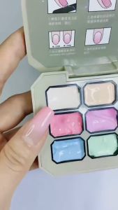 Vinimay Pai Pai Gel Ombre Gel Nine-color wash-free painting gel美甲专用九色拍拍胶甲油胶九宫格套装彩色免洗彩绘胶