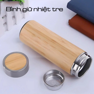 <LaserTVT> Khắc ảnh logo lời yêu thương theo yêu cầu lên Bình Inox304.