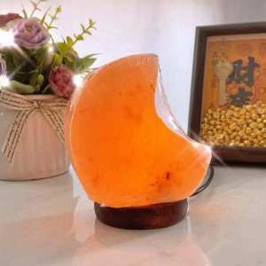 [MY🇲🇾 Ready Stock] 盐灯摆件月亮🌙   Salt Crystal Lamp｜舒压放松 ✦ 减压助眠 ✦ 改善风水｜