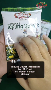 Mr. Food Tepung Dawet Tradisional Pandan 100gr