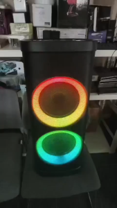 SODLK K15 PartyBox 600W Wireless Bluetooth speaker Karaoke Mode With 2 Mics Portable EQ Mode Adjustm