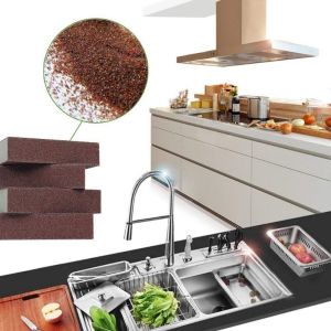 Kitchen Magic Cleaning Sponge Nano Carborundum Sponge Nano Sponge Magic Erasers Household Removing Rust Cleaning Pots Pans Tool