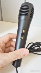 Microphone Kabel Mic Karaoke Speaker Colokan Jeck Jack Besar