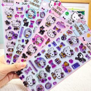 สติกเกอร์นูน 3 มิติลายเฮลโลคิตตี้น่ารัก สำหรับตกแต่งเคสมือถือ ของตกแต่งสมุดบันทึก ของขวัญสำหรับนักเรียน