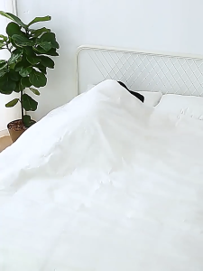 Cadar Pakai Buang 4Pcs/Set Disposable Bed Sheets Set Single Double Cover Comforter Pillowcase 一次性床单