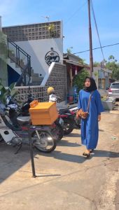 Daster Polos Crincle Airflow Muslim Wanita Terbaru Fashion Muslim