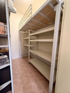 Loft bed customize/Customised Maid Bed for HDB Bomb Shelter | Special Adjusted Bed Leg Design No Block Doorway | High Storage Metal Loft Bed For Singapore Home