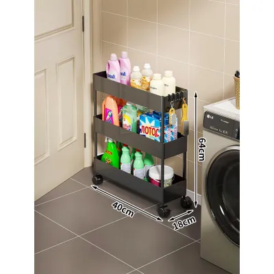 Narrow Wheeled Storage Trolley