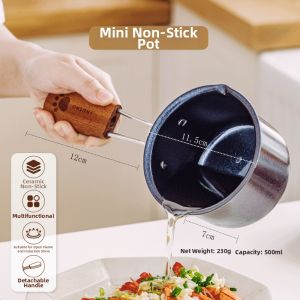 SHUEHO | Mini Non-stick Frying Pan for Eggs and Oil