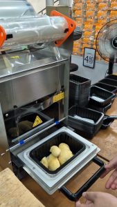 Food Grade PP Trays for Top Seal Machine Tray Sealer Durian Takeaway Food Bowl Plate container
