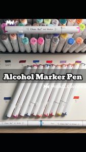 Chenrui Professional Art Marker Set (Brush tip+Broad tip) Ohuhu Markers