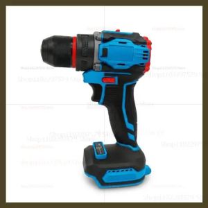 18V Brushless Cordless Electric Drill and Screwdriver Power Tool for Home DIY and Professional Construction No Battery Included