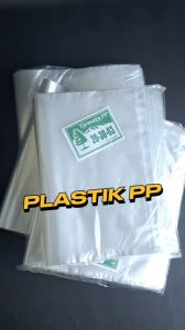 Plastik PP Lebar 20 & 22 Tebal 03 20x30 20x35 20x40 22x35 Kantong Plastik Bening Transparan