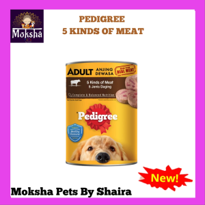 PEDIGREE 5KINDS OF MEAT 400GRAMS