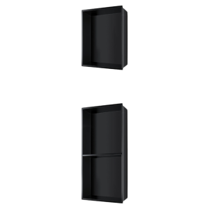 BEIQIVI | Recessed Stainless Steel Bathroom Shelf