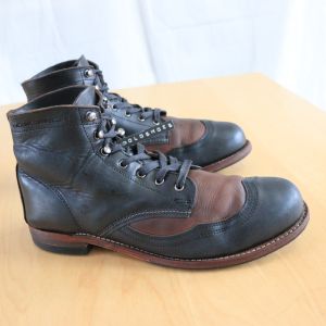 (แท้/มือสอง)ส่งฟรี 10Us 28Cm 🇺🇲 Wolverine 1000 Mile ADDISON - Lace-up ankle boots Colour black/brown USA แท้