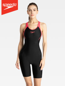 Speedo | Chlorine-Resistant Quick-Drying Sun-Protective Ladies One-Piece Knee-Length Swimsuit
