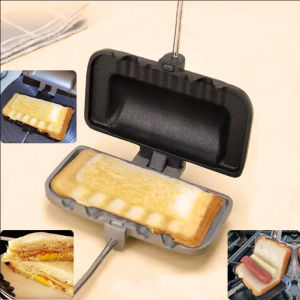 Terlaris Cetakan Sandwich Waffle Maker Sandwich Sosis Waffle Maker Alat Cetakan Sandwich Waffle Panjang Pan Keren
