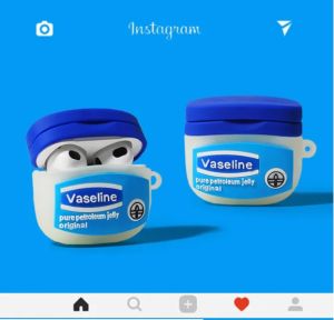 Sáng Tạo Vaseline Airpods Trường Hợp Cho Airpods 1 2 3 4 Airpods Pro tai nghe gắn tai không dây Tai nghe Bluetooth Tai nghe Tai nghe Chống-Mùa Thu Bìa Shell