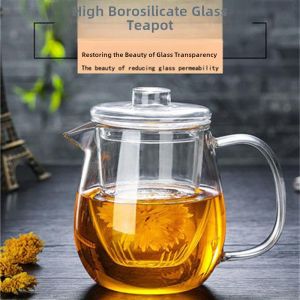 DAIMI | Thick Heat-Resistant Glass Tea Pot Small