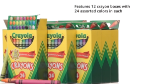 Baby Doodle Crayon Learn and Play Crayola Crayons set of   (816 and 24 Colors)  KERMODE