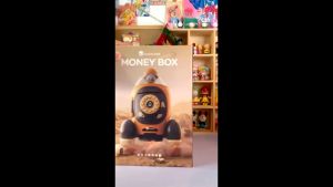 Cash Saving Kids Rocket Bank Password Box Electronic With Projector Toys Cash Saving Box Money