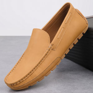 NUDANLAI | Leather Breathable Slip-On Casual Shoes