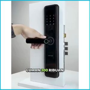COD Cepat Smart Door Lock Password Fingerprint Card RFID Alarm /Kunci Pintu sandi dan card keamanan