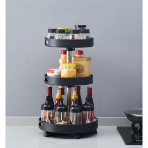Multilayer Rotating Kitchen Organizer