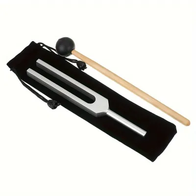 128/256/512Hz Tuning Fork Set Weighted Bio-Acoustic Tuning Fork for Healing ChakraSound Therapy Reliever Stress System Testing