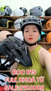 Mũ Bảo Hiểm Xe Đạp Thể Thao ROC HELMETS Chính Hãng BH 12 Tháng Full Phụ Kiện