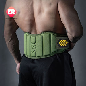【ER】Fitness specific deep squat waist belt Comfortable weight-bearing exercise waist protection Weightlifting training lumbar support straps