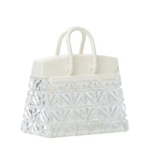 LED Light Unique Crystal Diamond Small Handbag Warm White Night Light for Home Decor