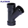 PVC Black Fittings | 2” 3” 4” | Sanitary Plumbing Fittings | Elbow Tee Wye Coupling Cleanout. 