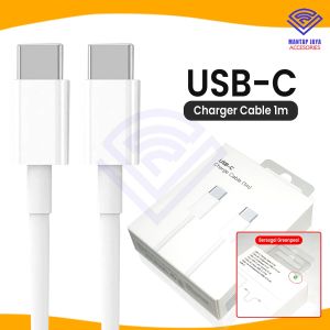 [COD] KABEL DATA CHARGER 100W TYPE TIPE C TO C THUNDERBOLT 1 METER FOR APPLE MACBOOK / IPHONE 15 PRO MAX