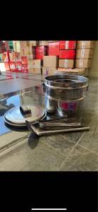 DANDANG BAKSO STAINLES 22cm SEKAT+CENTONG CAPIT MURAH