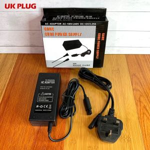 EU/US/UK/AU Plug Replacement AC Power Adapter Game Console Charger Power Supply for GameCube NGC Console 100-240V