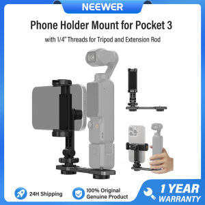 NEEWER Phone Holder Mount Compatible with DJI Osmo Pocket 4 & Pocket 3 AC021